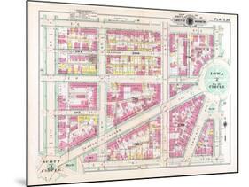 1903, Plate 020, District of Columbia, United States, Iowa Circle-null-Mounted Giclee Print