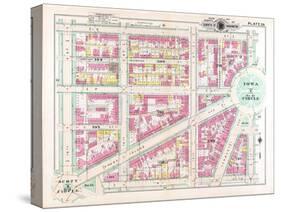 1903, Plate 020, District of Columbia, United States, Iowa Circle-null-Stretched Canvas