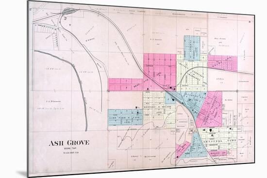 1904, Ash Grove, Missouri, United States-null-Mounted Premium Giclee Print