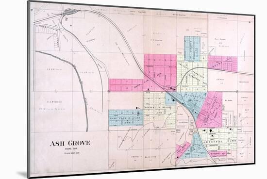 1904, Ash Grove, Missouri, United States-null-Mounted Giclee Print