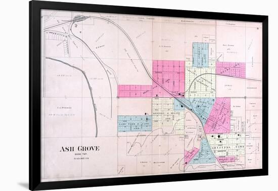 1904, Ash Grove, Missouri, United States-null-Framed Giclee Print