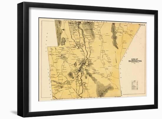 1904, Great Barrington, Massachusetts, United States-null-Framed Giclee Print