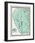 1904, Hamlin Township, Piney Ridge, Lincoln Lake, Bride's Resort, Buggs Point, Michigan, United Sta-null-Framed Giclee Print