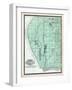 1904, Hamlin Township, Piney Ridge, Lincoln Lake, Bride's Resort, Buggs Point, Michigan, United Sta-null-Framed Giclee Print