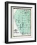 1904, Hamlin Township, Piney Ridge, Lincoln Lake, Bride's Resort, Buggs Point, Michigan, United Sta-null-Framed Giclee Print