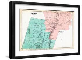 1904, Lanesboro, Cheshire, Massachusetts, United States-null-Framed Giclee Print