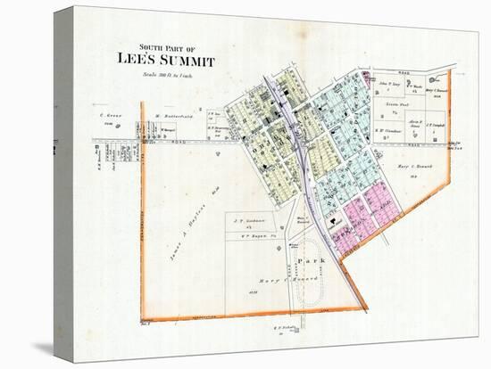 1904, Lee's Summit - South, Missouri, United States-null-Stretched Canvas