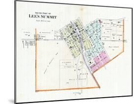 1904, Lee's Summit - South, Missouri, United States-null-Mounted Giclee Print