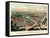 1904, Saint Louis World's Fair Bird's Eye View Unattributed Publisher, Missouri, United-null-Framed Stretched Canvas