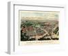 1904, Saint Louis World's Fair Bird's Eye View Unattributed Publisher, Missouri, United-null-Framed Giclee Print