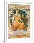 1904 St. Louis World's Fair Poster-Alphonse Mucha-Framed Art Print