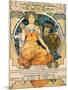 1904 St. Louis World's Fair Poster-Alphonse Mucha-Mounted Art Print