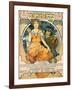 1904 St. Louis World's Fair Poster-Alphonse Mucha-Framed Art Print