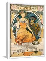 1904 St. Louis World's Fair Poster-Alphonse Mucha-Framed Art Print