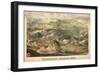 1904c, Yellowstone National Park  Bird's Eye View, Wyoming, United States-null-Framed Giclee Print