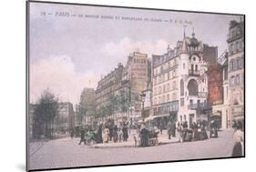 1905 Carte Postal Moulin Rouge-null-Mounted Giclee Print