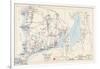 1905, Falmouth Town - Index Map, Falmouth Town - Quisset, Massachusetts, United States-null-Framed Giclee Print