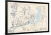 1905, Falmouth Town - Index Map, Falmouth Town - Quisset, Massachusetts, United States-null-Framed Giclee Print