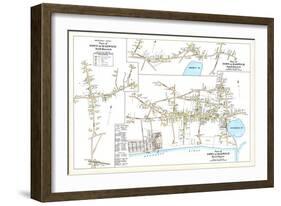 1905, Harwich Town - Harwich North, Harwich South, Harwich Town - Harwichport, Massachusetts-null-Framed Giclee Print