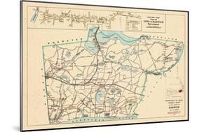 1905, Harwich Town - Harwichport, Harwich Town Index Map, Massachusetts, United States-null-Mounted Giclee Print