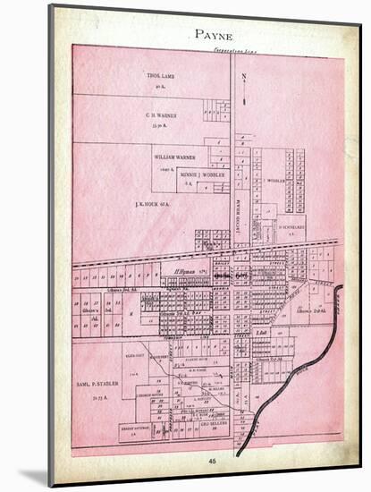 1905, Payne Township, Ohio, United States-null-Mounted Giclee Print