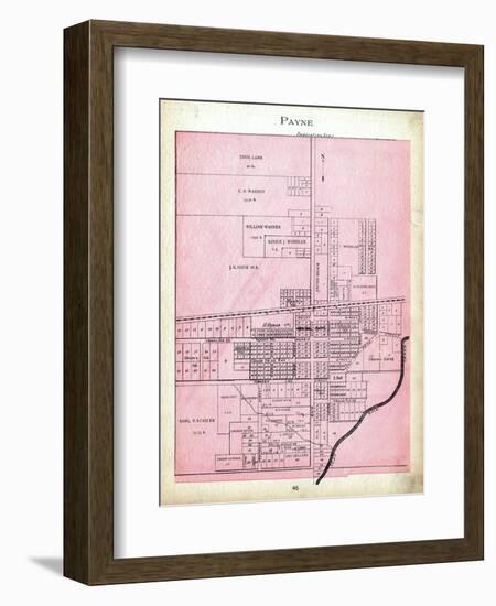 1905, Payne Township, Ohio, United States-null-Framed Giclee Print