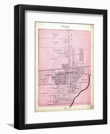 1905, Payne Township, Ohio, United States-null-Framed Giclee Print