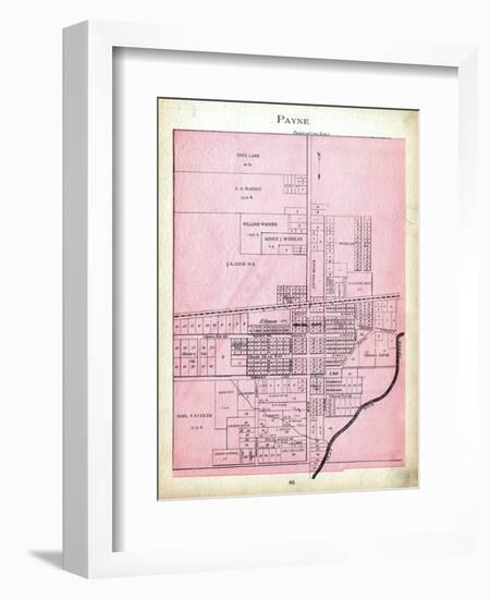 1905, Payne Township, Ohio, United States-null-Framed Giclee Print