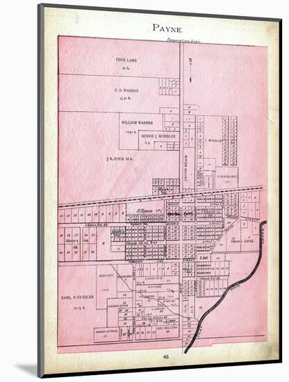 1905, Payne Township, Ohio, United States-null-Mounted Giclee Print