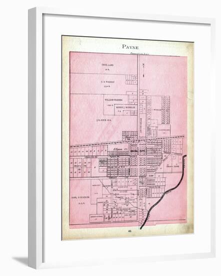 1905, Payne Township, Ohio, United States-null-Framed Giclee Print