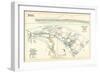 1905, Pilgrim Beach, Truro Town - Truro North, Truro Town Index Map, Massachusetts, United States-null-Framed Giclee Print