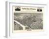 1905, Salem Bird's Eye View, Oregon, United States-null-Framed Giclee Print