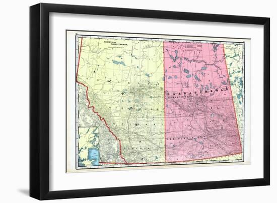 1906, Alberta and Saskatchewan, Canada-null-Framed Giclee Print