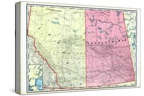 1906, Alberta and Saskatchewan, Canada-null-Stretched Canvas