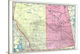 1906, Alberta and Saskatchewan, Canada-null-Stretched Canvas