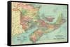 1906, Canada, New Brunswick, Nova Scotia, Prince Edward Island, North America, New Brunswick-null-Framed Stretched Canvas