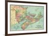 1906, Canada, New Brunswick, Nova Scotia, Prince Edward Island, North America, New Brunswick-null-Framed Giclee Print