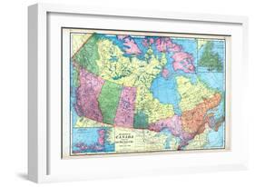 1906, Canada, North America, Dominion of Canada, Artic Regions, Franklin District, Newfoundland-null-Framed Giclee Print