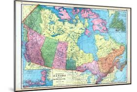 1906, Canada, North America, Dominion of Canada, Artic Regions, Franklin District, Newfoundland-null-Mounted Giclee Print