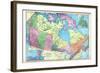 1906, Canada, North America, Dominion of Canada, Artic Regions, Franklin District, Newfoundland-null-Framed Giclee Print