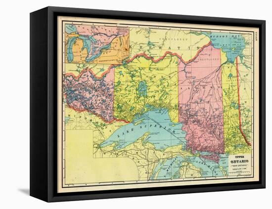 1906, Canada, Ontario, North America, Upper Ontario-null-Framed Stretched Canvas