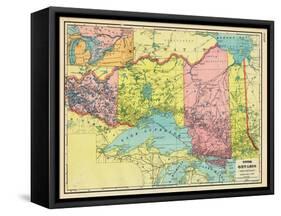 1906, Canada, Ontario, North America, Upper Ontario-null-Framed Stretched Canvas