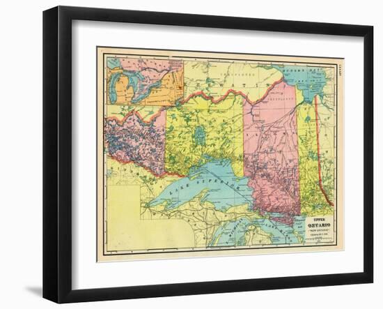 1906, Canada, Ontario, North America, Upper Ontario-null-Framed Giclee Print