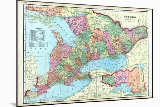 1906, Canada, Ontario, North America-null-Mounted Giclee Print