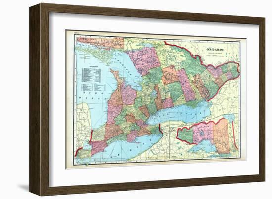 1906, Canada, Ontario, North America-null-Framed Giclee Print