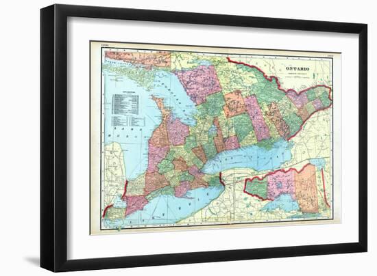 1906, Canada, Ontario, North America-null-Framed Giclee Print