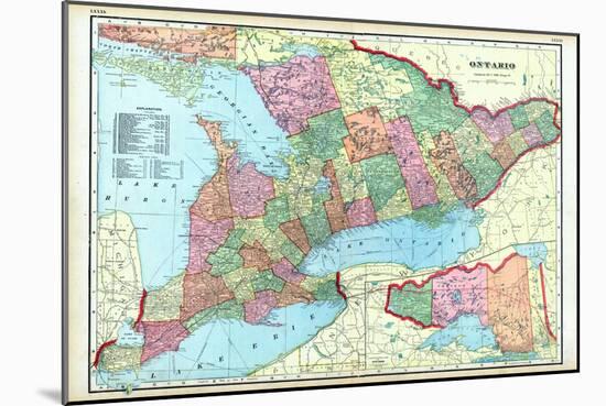 1906, Canada, Ontario, North America-null-Mounted Giclee Print