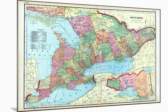 1906, Canada, Ontario, North America-null-Mounted Giclee Print