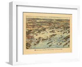 1906, Casco Bay, Portland, Maine-null-Framed Giclee Print