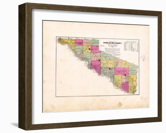 1906, Charles County, South Dakota, United States-null-Framed Giclee Print